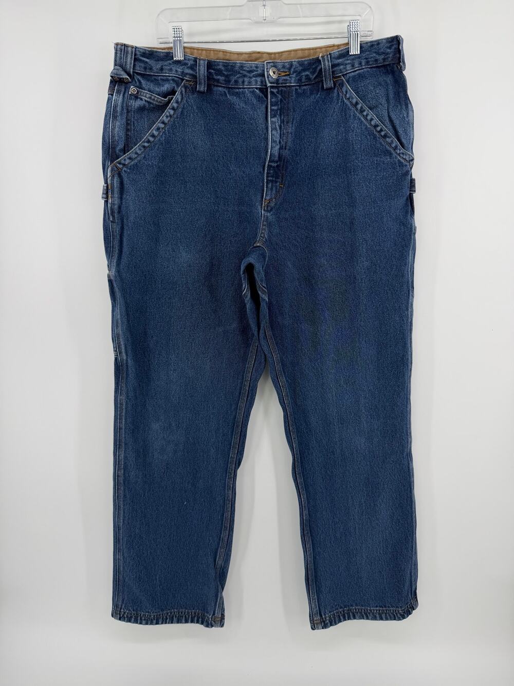 denim carpenter jeans, Duluth Trading Co. 38/32